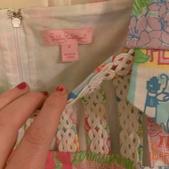 NWOT Lilly Pulitzer Ricci State of Mind Shift 6 - Picture 4 of 8